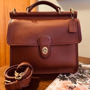 Coach Vintage Brown Willis Purse